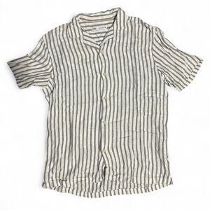 Mens Striped Shirt Casual